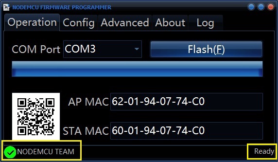 NodeMCU Firmware programmer