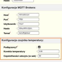 instalacja czujnika temperatury DS18B20