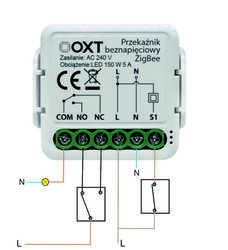 Moduł beznapięciowy ZigBee