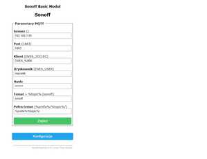 sonoff mqtt